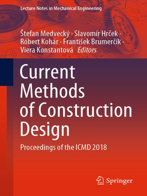 cover image of Current Methods of Construction Design